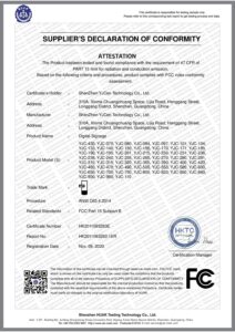 FCC Certification