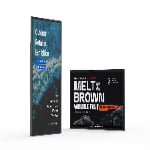 Outdoor IP66 waterproof display for retailer and exhibition use with portrait and landscape orientation options