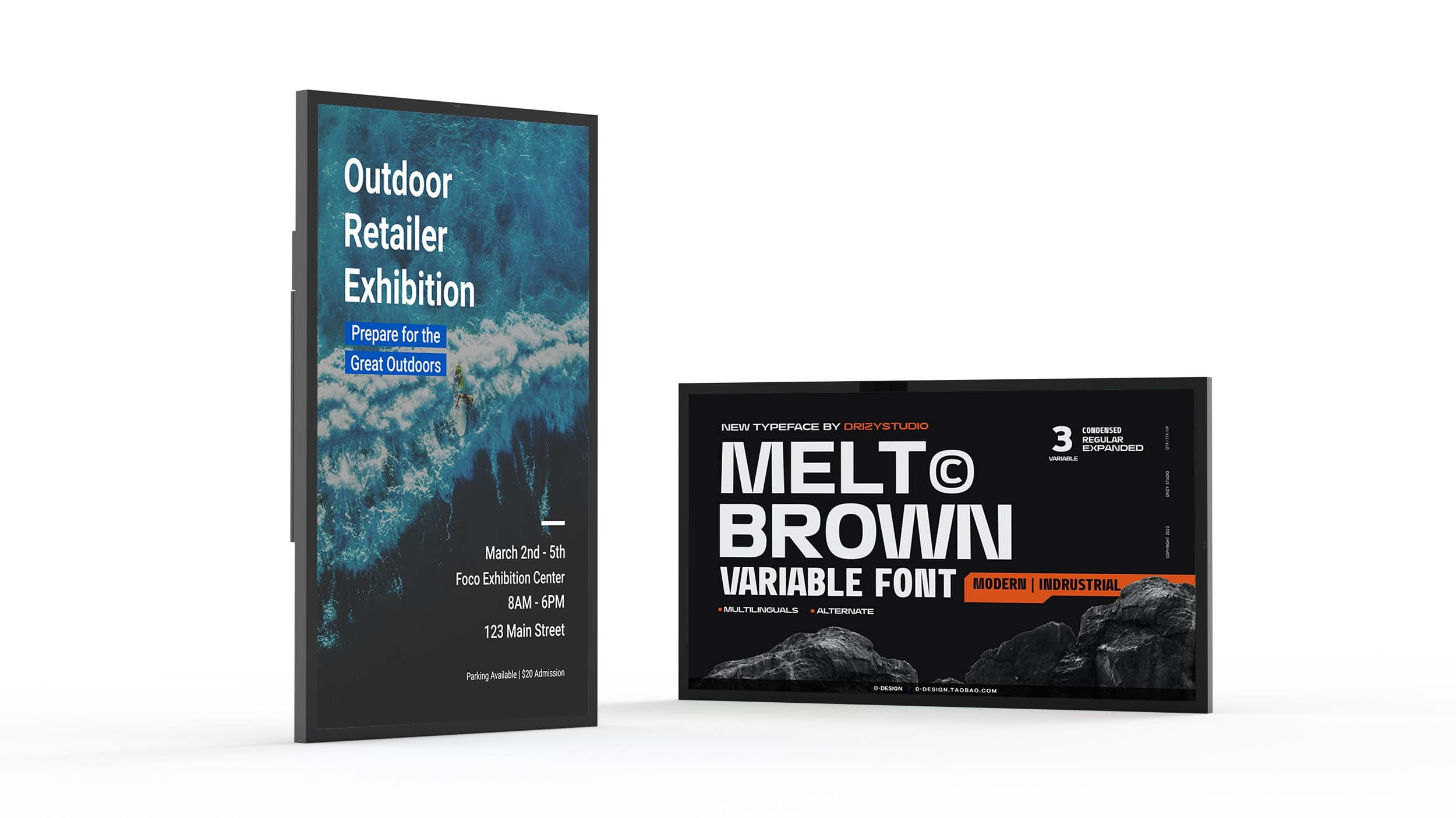 Outdoor IP66 Display